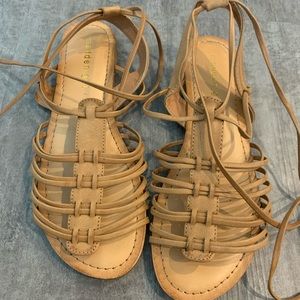 Madden girl lace up gladiator sandals